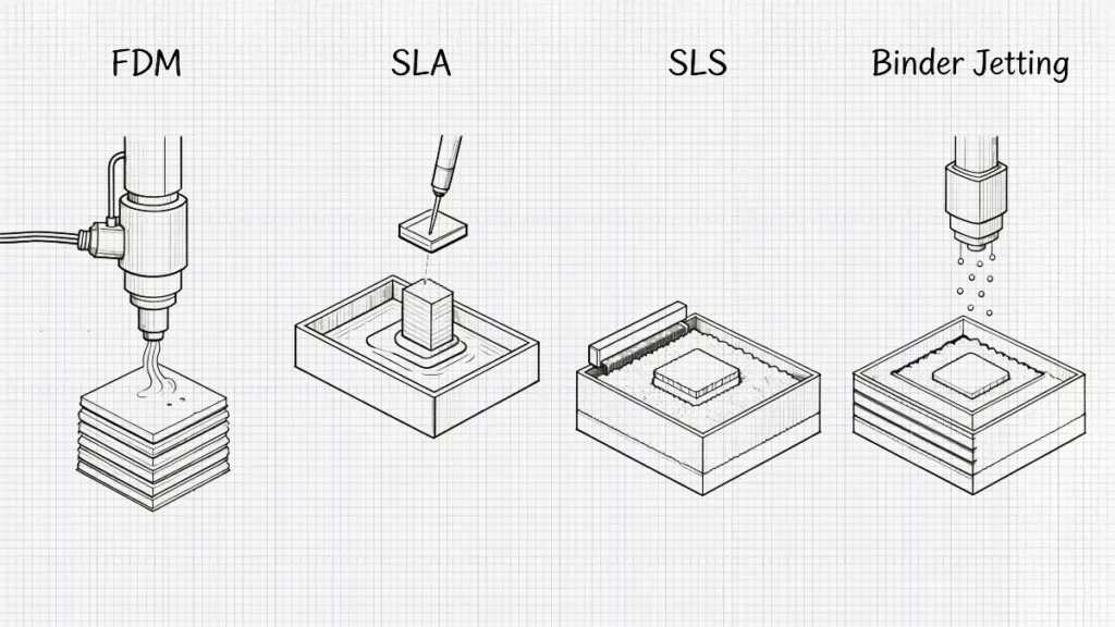 Types of 3D Printing & 3D Printer Types: A Complete Guide to 3D Print Methods