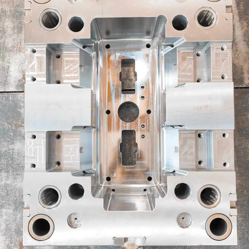 Two-shot mold development capability