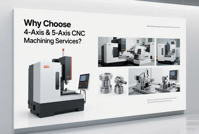 Why Choose 4-Axis & 5-Axis CNC Machining